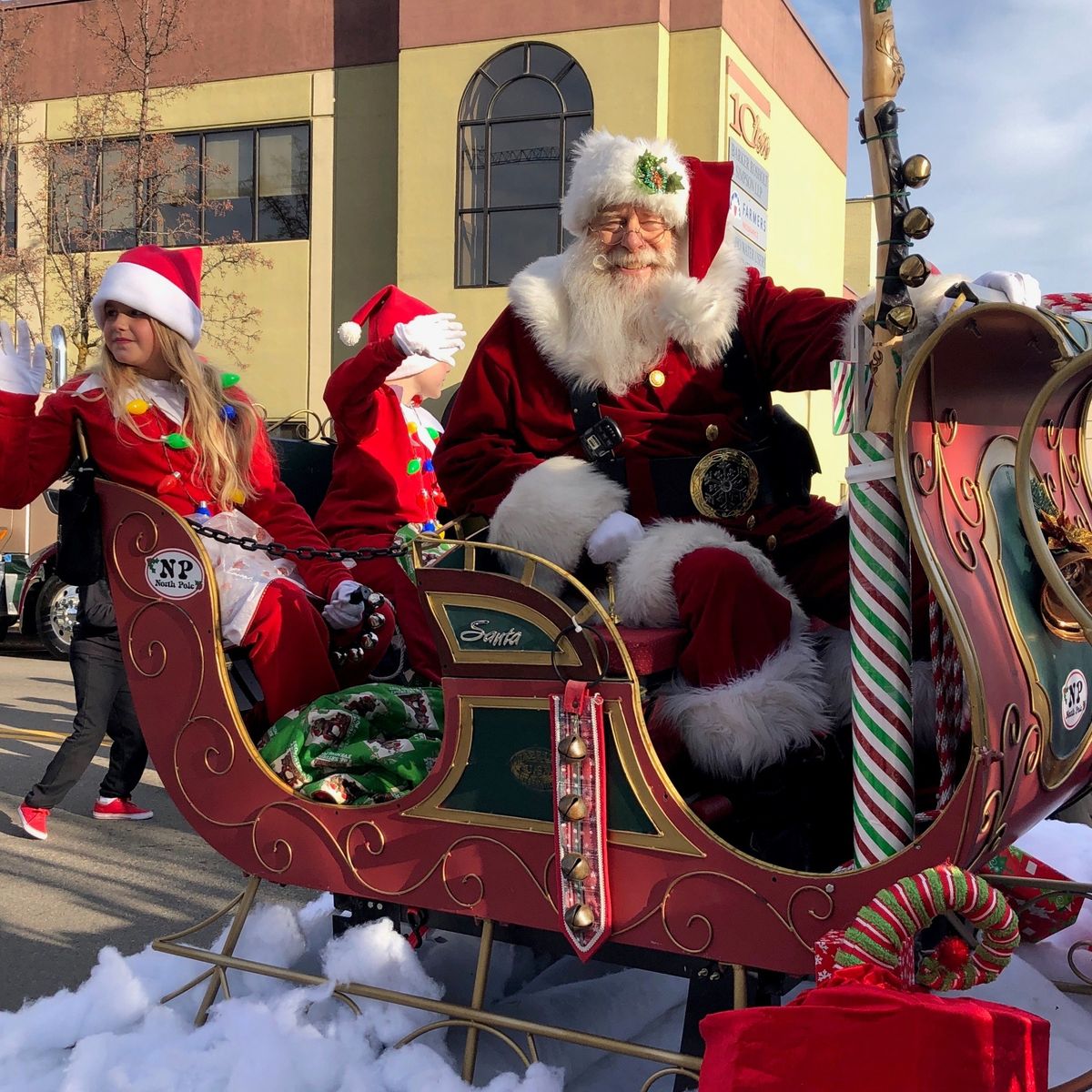 Downtown Boise City Santa!