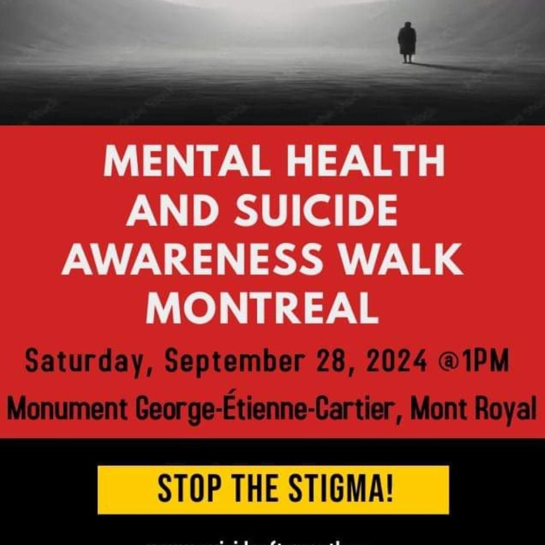 Mental Health and Suicide Awareness Walk 