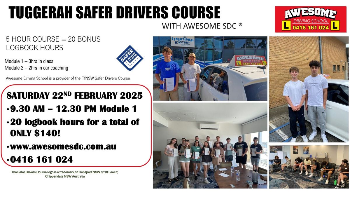 Tuggerah Safer Drivers Course