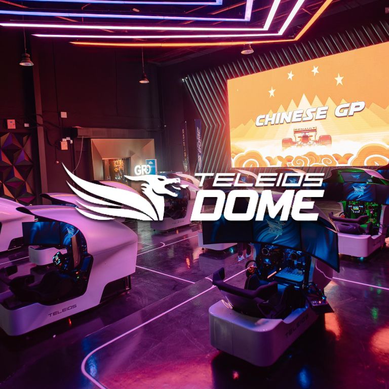 Teleios Dome: ultimate racing simulator in Dubai