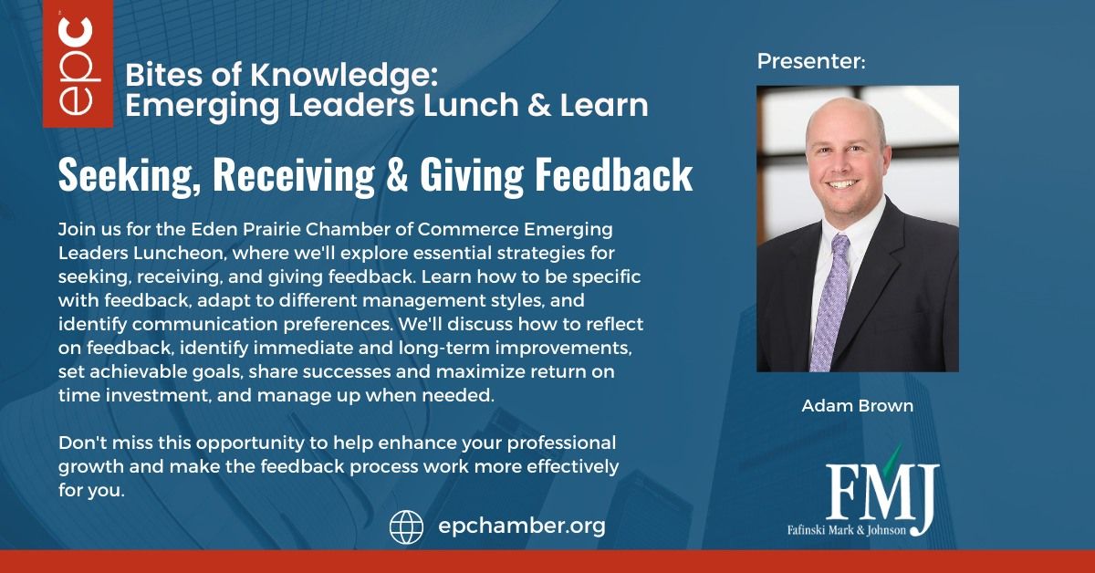 Bites of Knowledge: Emerging Leaders Lunch & Learn