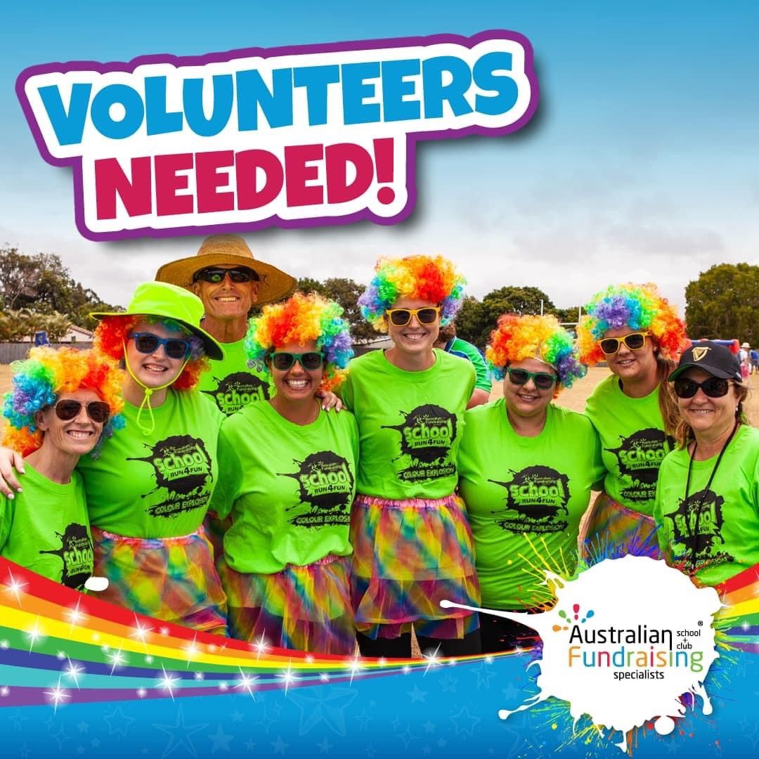 Volunteers \ud83c\udf08 Colour Explosion School Run 4 Fun 