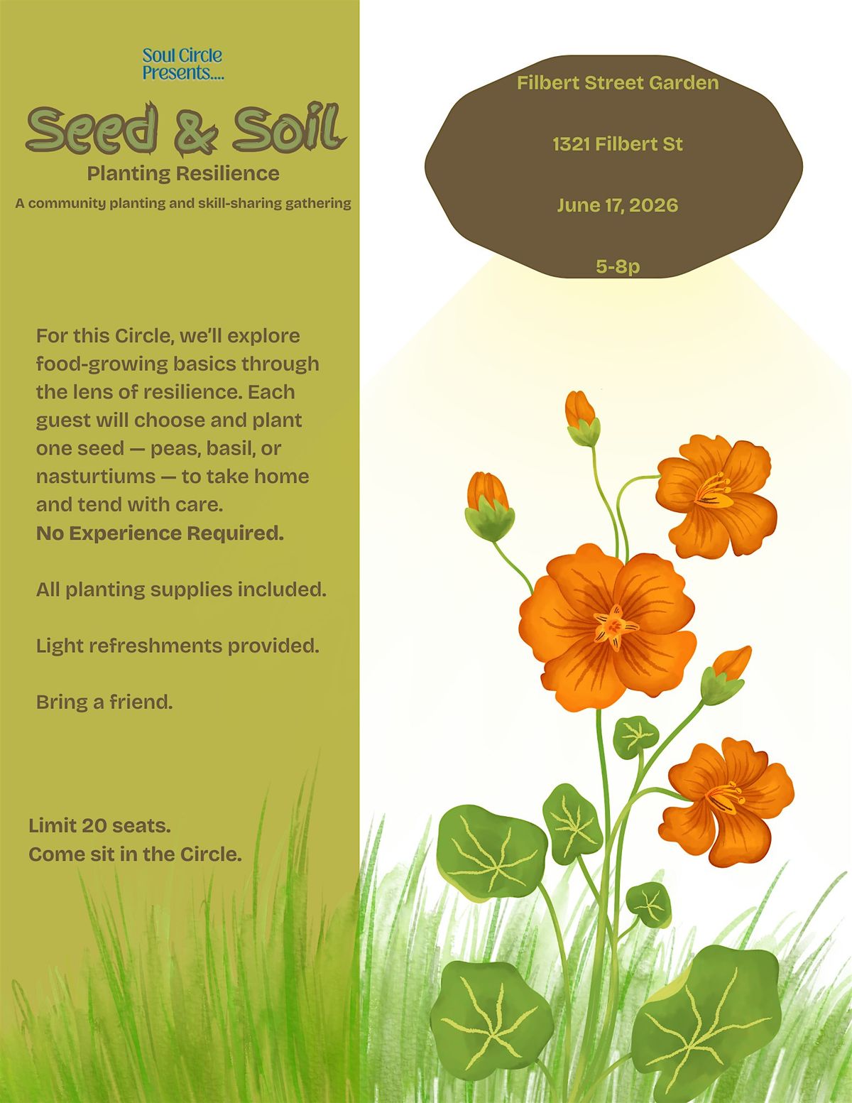 Soul Circle Presents: Seeds & Soil - Planting Resilience