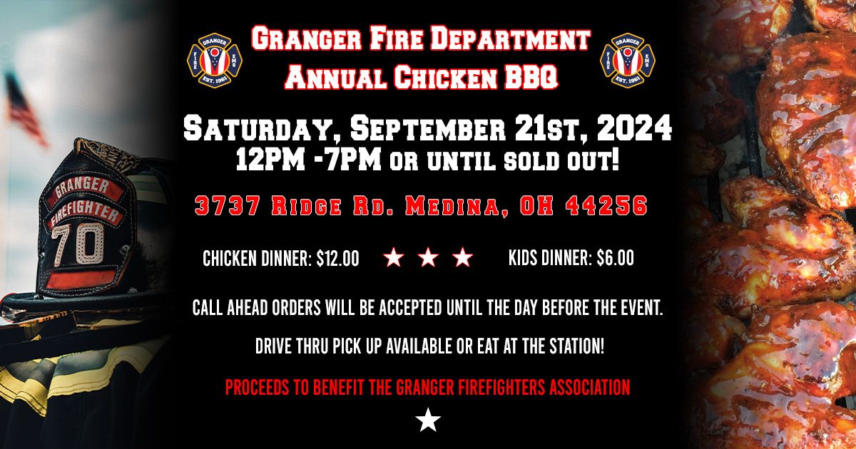 Granger Fire Chicken BBQ 2024