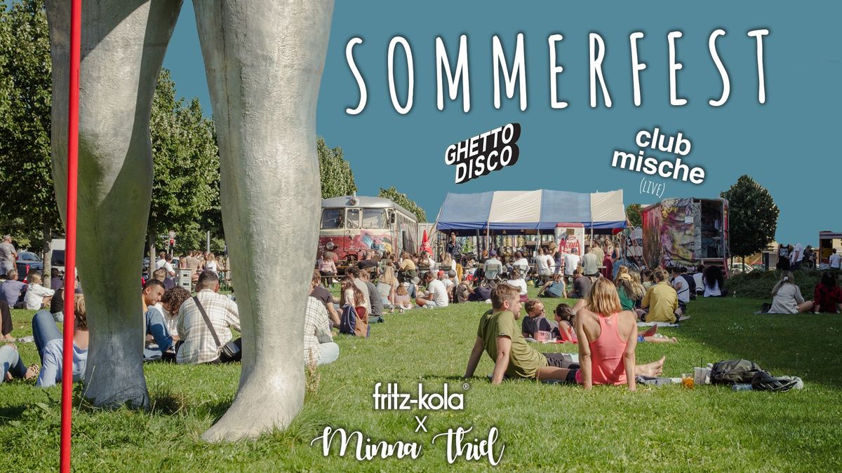 Minna Thiel Sommefest mit club mische und GHETTO DISCO