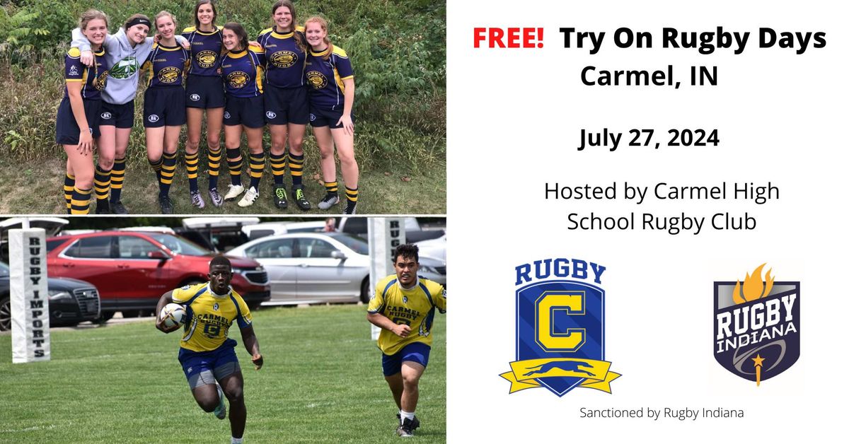 FREE: Try On Rugby Day, Carmel IN