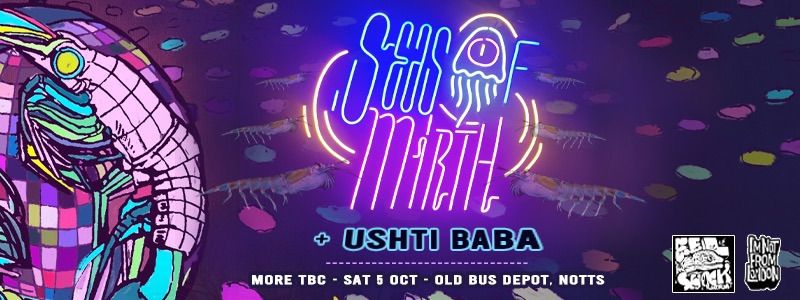 Seas Of Mirth\/\/ Ushti Baba \/\/ Purple Hat Mob @The Old Bus Depot