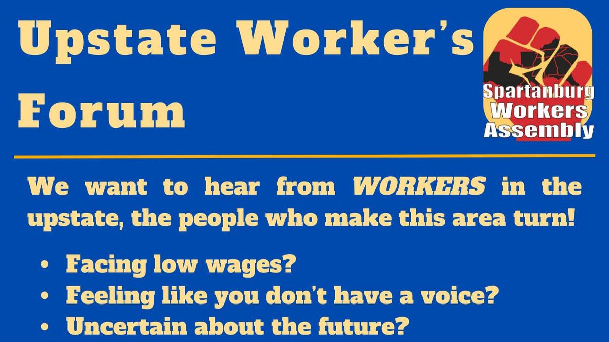 Upstate Worker's Forum