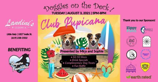 Doggies on the Deck! Club Pupicana