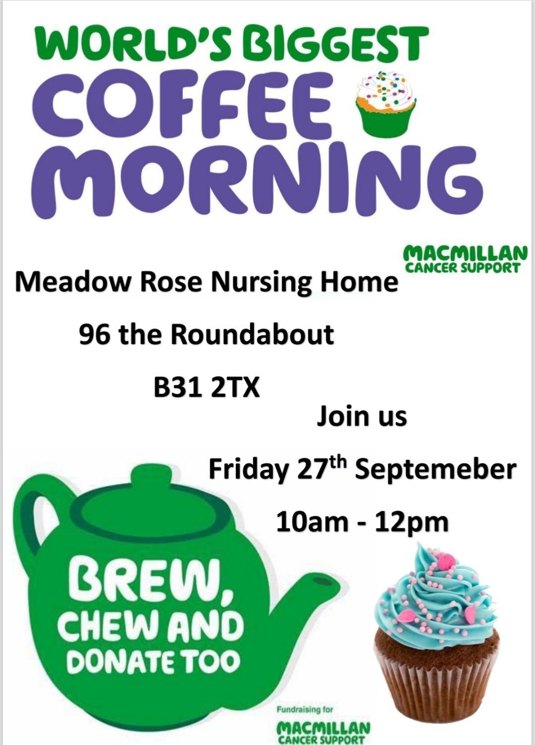 Macmillan Coffee Morning