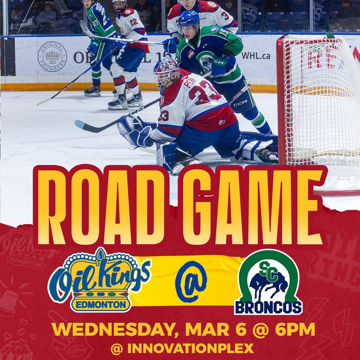 Swift Current at Edmonton Oil Kings