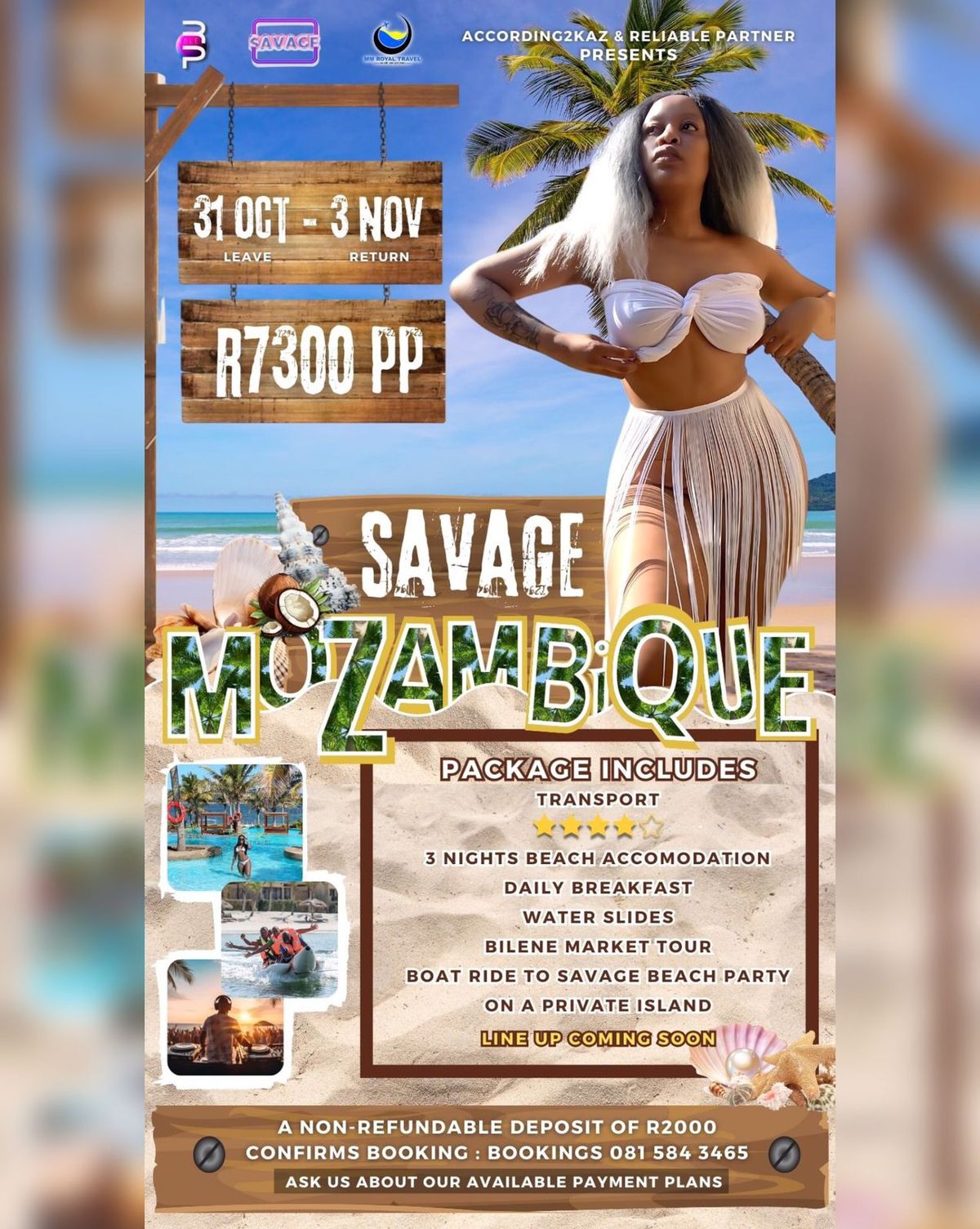 Savage Pool Party Mozambique Edition