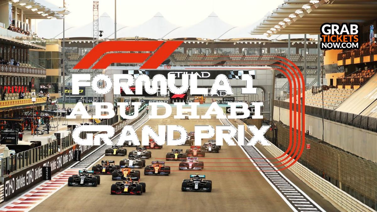 Formula 1: Abu Dhabi Grand Prix Tickets 