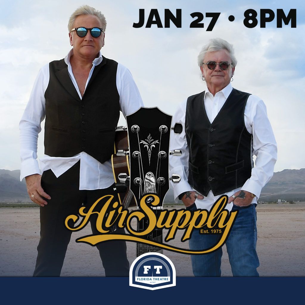 Air Supply at Florida Theatre Jacksonville