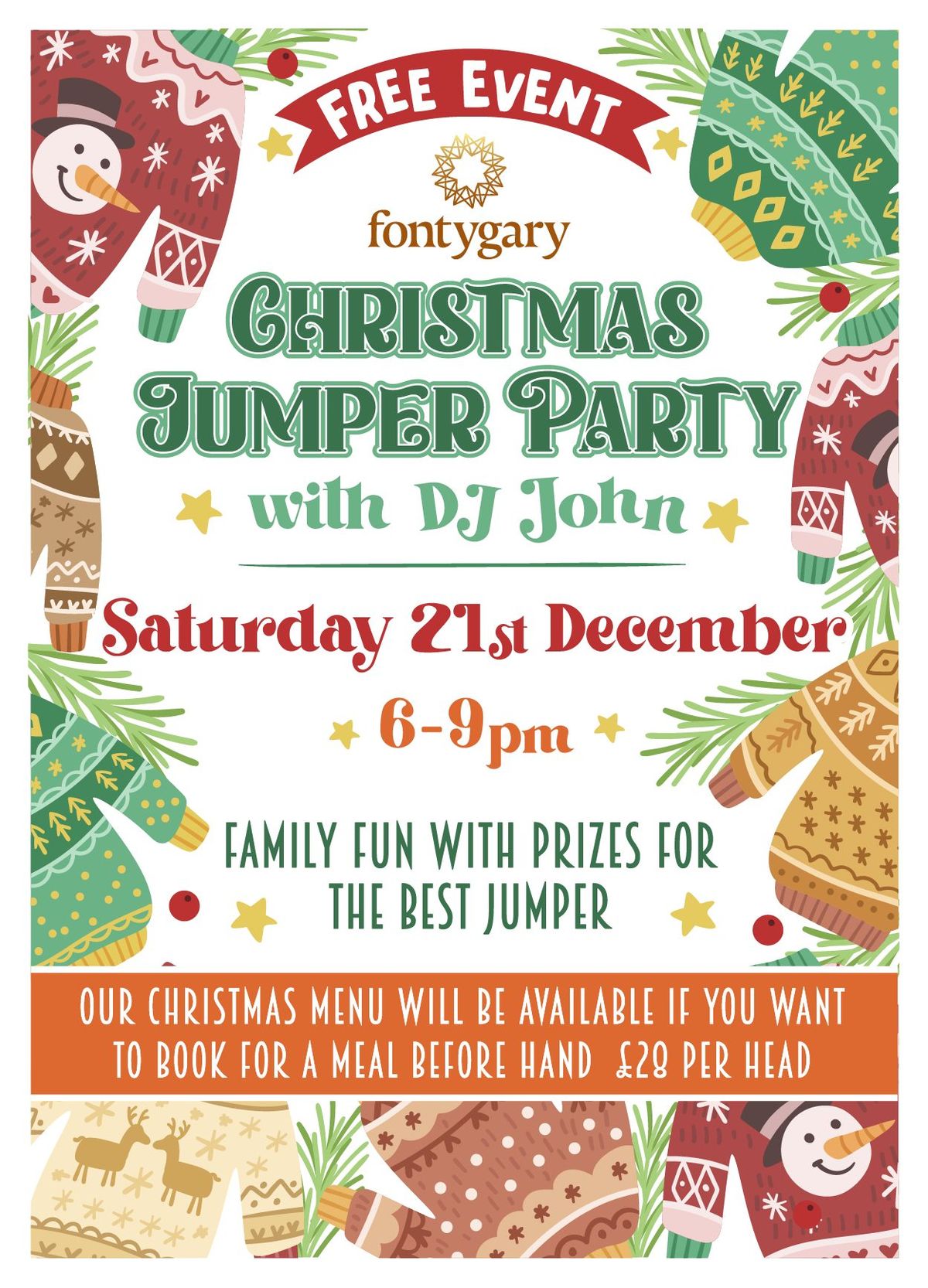 Christmas Jumper Party