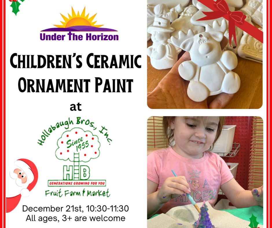 Children's Ceramic Ornament Painting