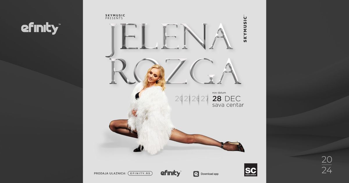 Jelena Rozga \/ PETI KONCERT U SAVA CENTRU