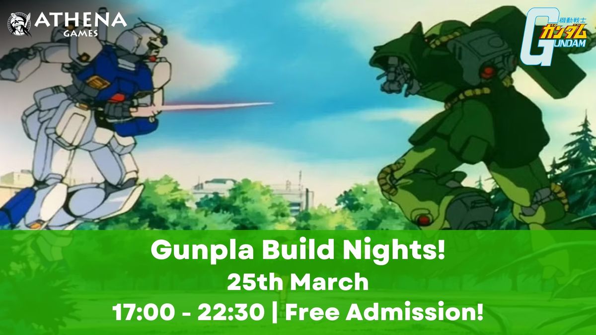 Gunpla Build Night!