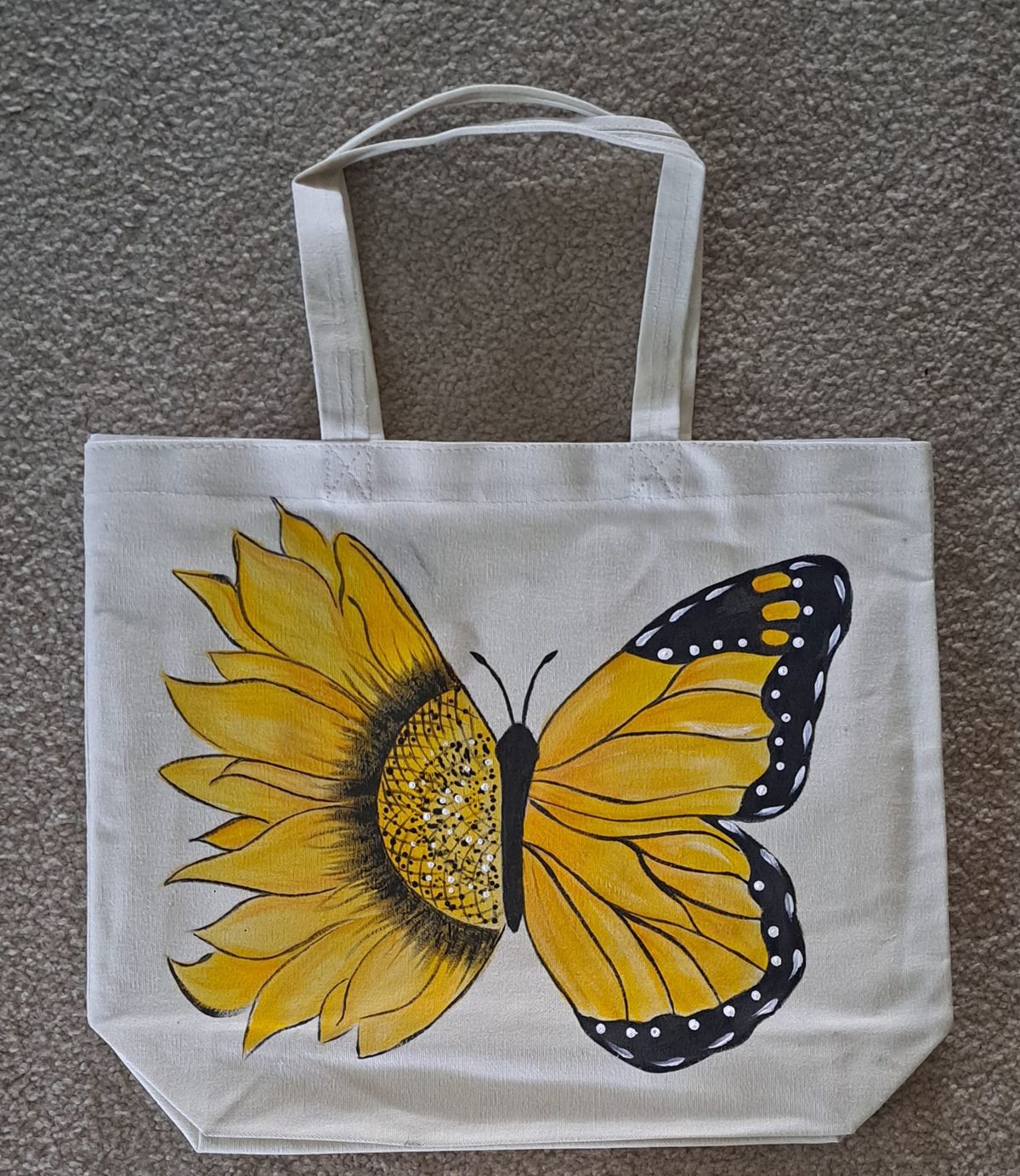 10\/22\/24 Fabric Tote Sip'n Paint party Placerville Pizza Factory