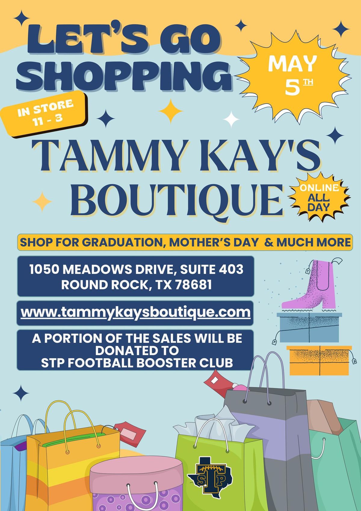 Tammy Kay\u2019s Boutique Fundraising Event for ??