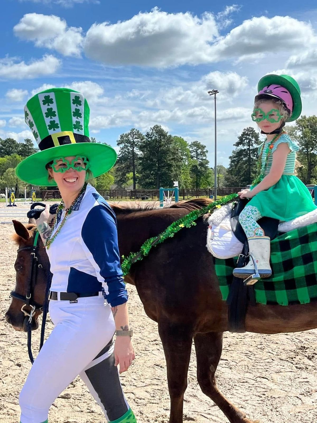 STEA Combined test and HDS schooling show and St Patrick\u2019s Day costume contest