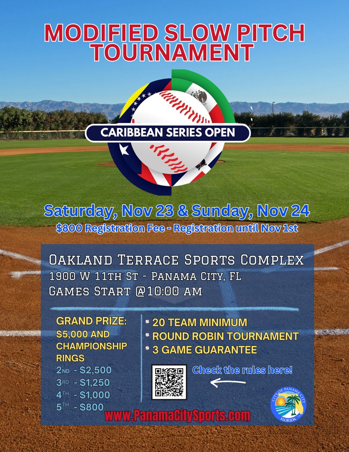 Caribbean Series Open Softball Tournament