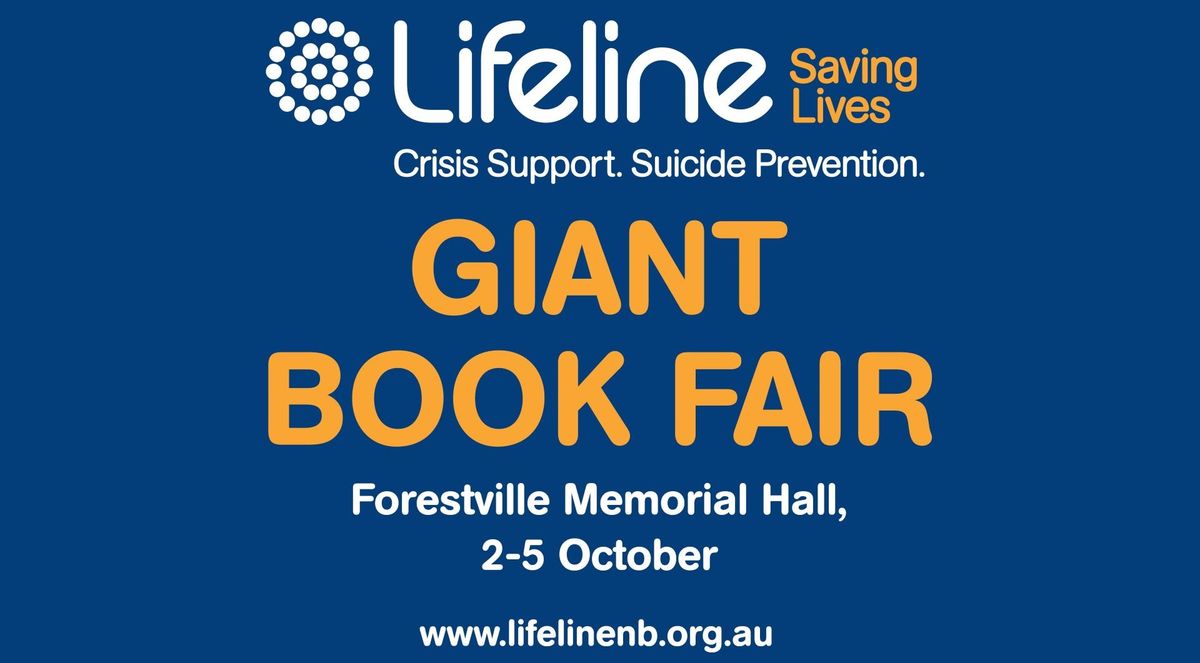 Lifeline Northern Beaches GIANT Book Fair - Forestville