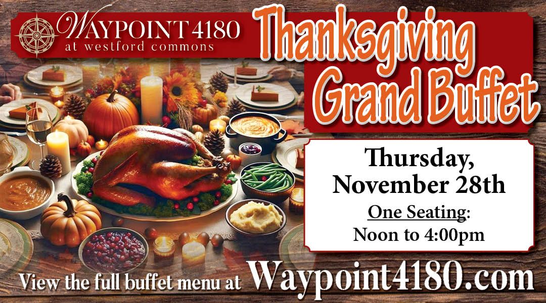 Thanksgiving Grand Buffet at Waypoint 4180