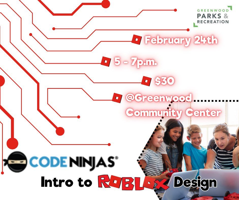 Level Up with Code Ninjas: Intro to Roblox Design!