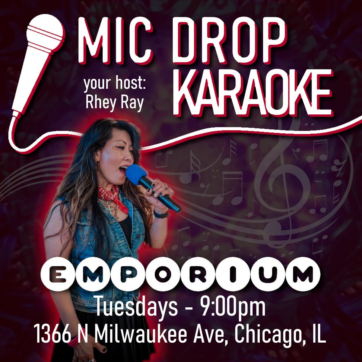 Tuesday Karaoke Night at Emporium Arcade Bar Wicker Park