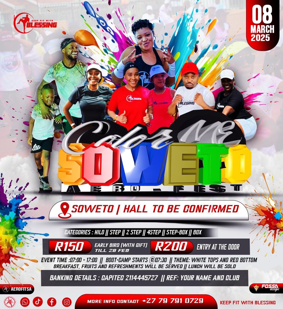 Colour Me Soweto - Keep Fit With Blessing 