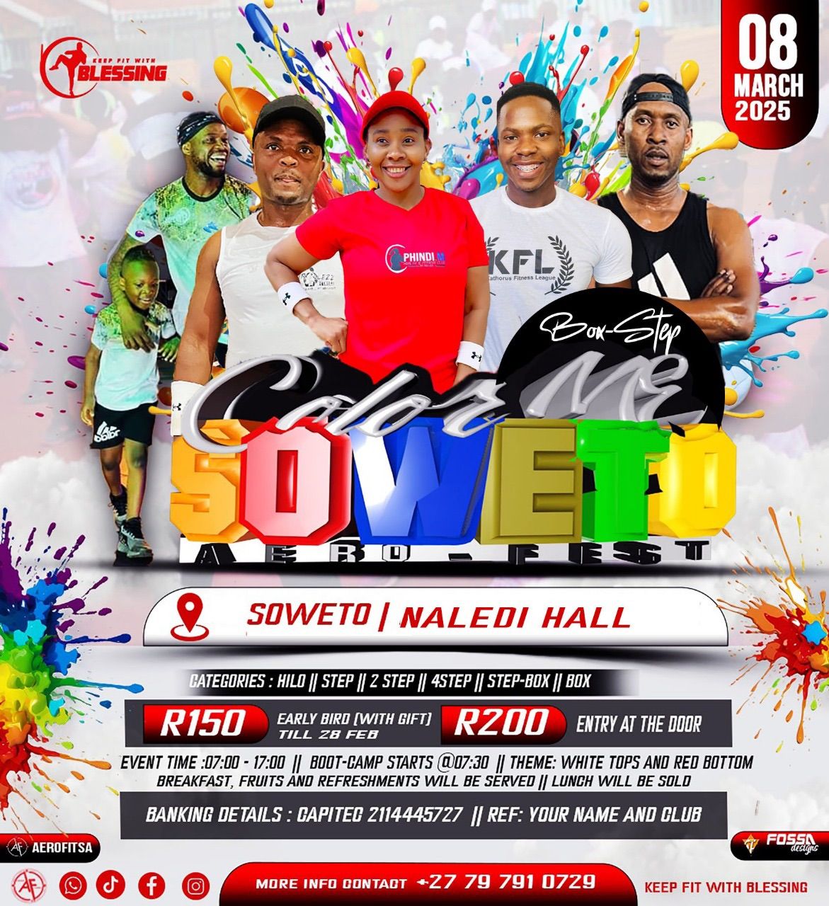 Colour Me Soweto - Keep Fit With Blessing 