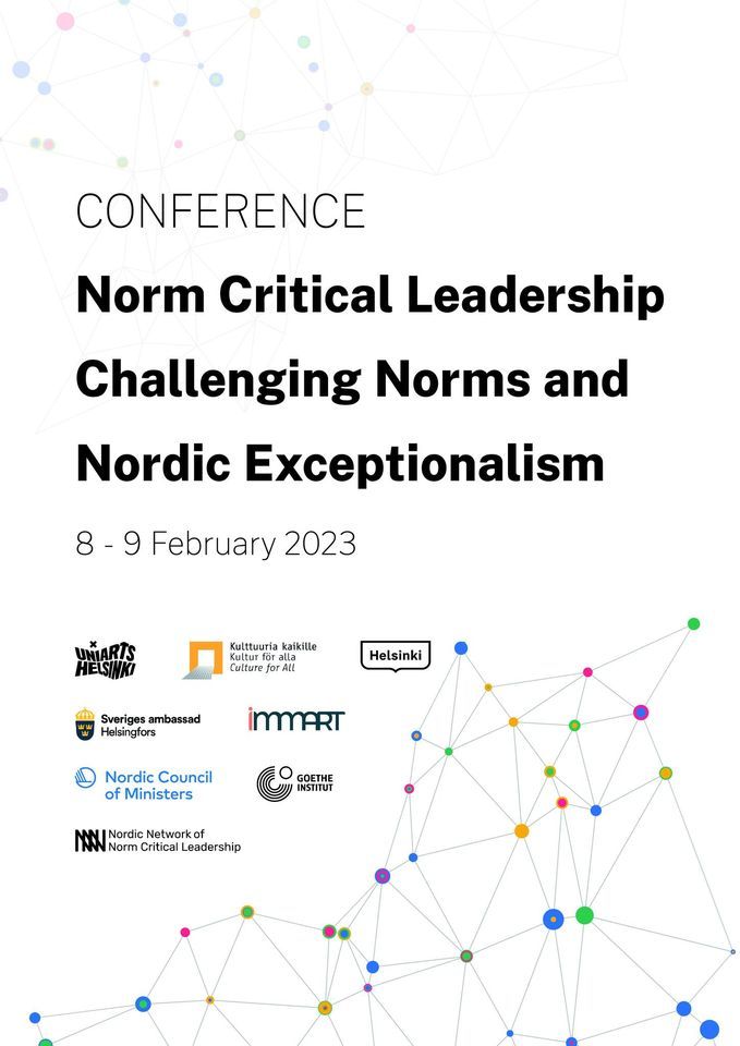 Conference: Norm Critical Leadership. Challenging Norms and Nordic Exceptionalism 