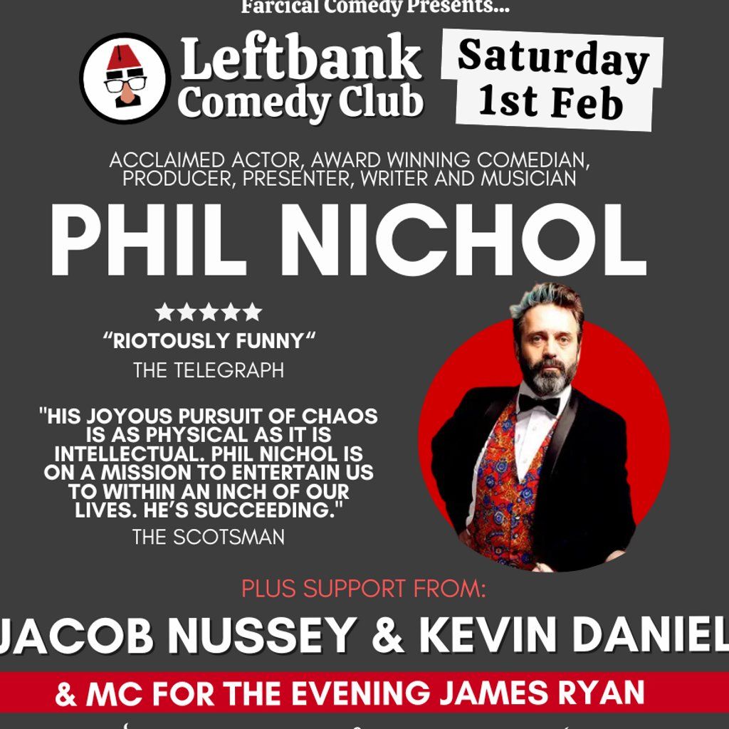 Farcical Comedy Night at The Left Bank Village