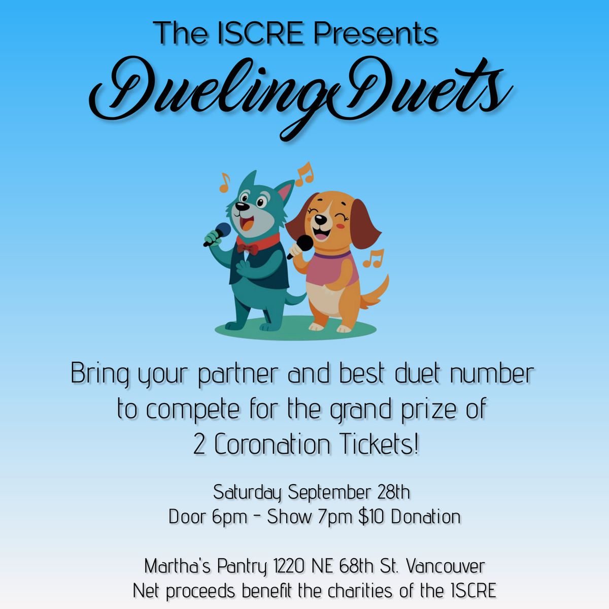 ISCRE- Dueling Duets Show