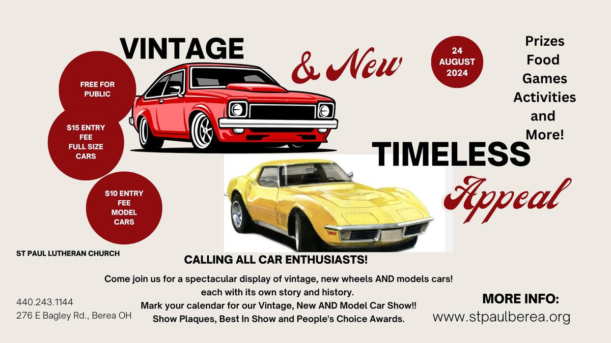 2nd Annual Vintage and New Car Show