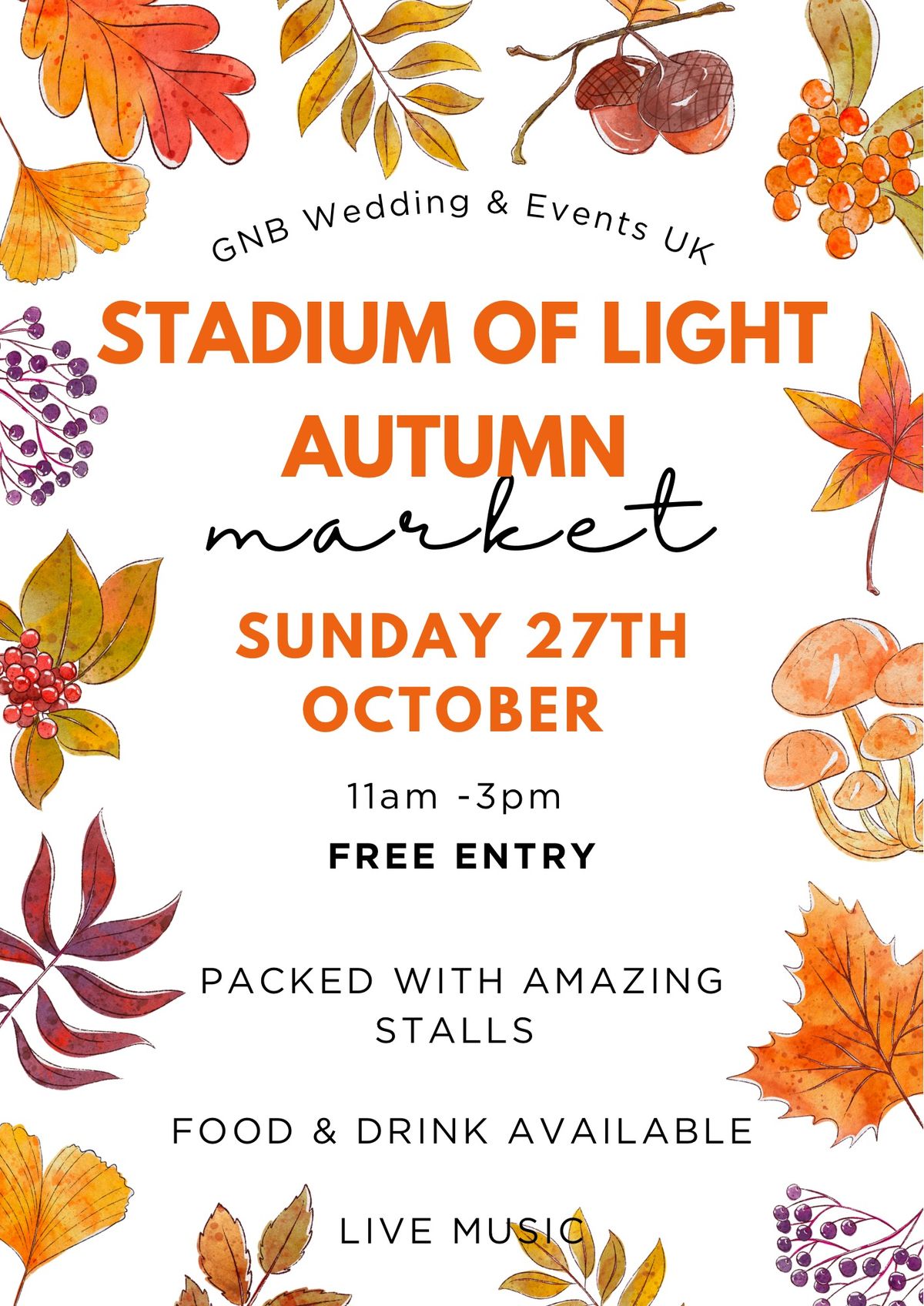 Autumn Market Stadium of Light 