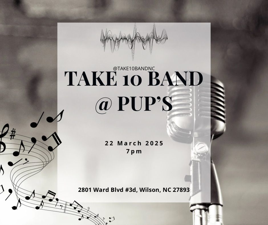 Take 10 Band at Pup\u2019s Steakhouse, Wilson