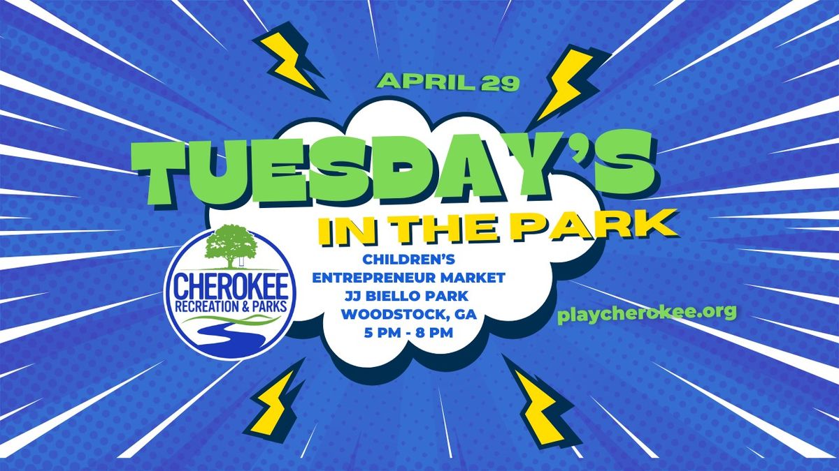 Tuesday's in the Park - April 29