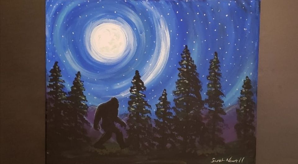 Big Foot Sighting PaintNSip!, Ice Harbor Brewery, Kennewick, 17
