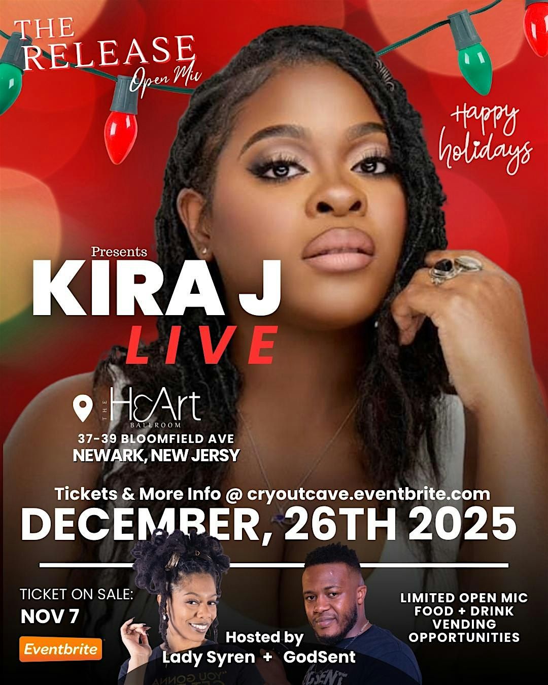 KIRA J. LIVE @ The Release Open Mic (NJ)