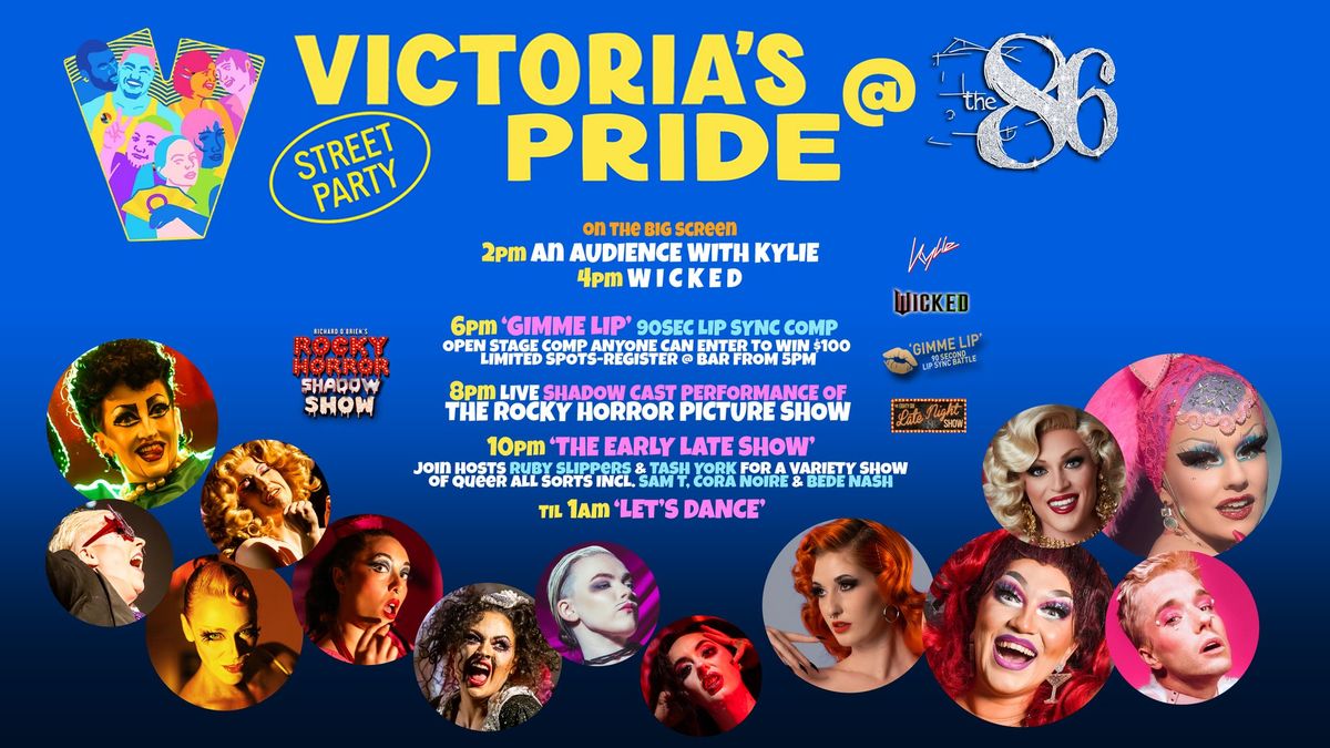 VIC PRIDE DAY @ THE 86