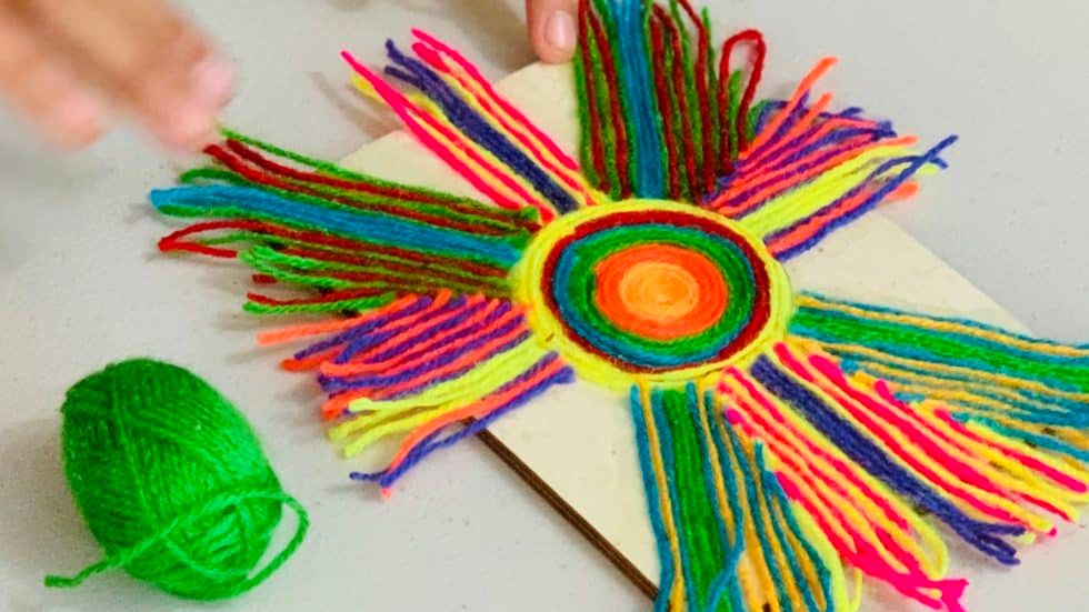 Maker Saturday: Huichol Yarn Art ("Nierikas")