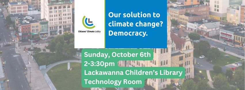 NEPA Citizens' Climate Lobby Chapter Meeting 