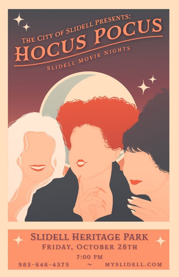 Slidell Movie Nights Hocus Pocus, Heritage Park Slidell, La., 28