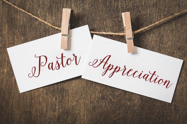 Pastor Appreciation Potluck Dinner