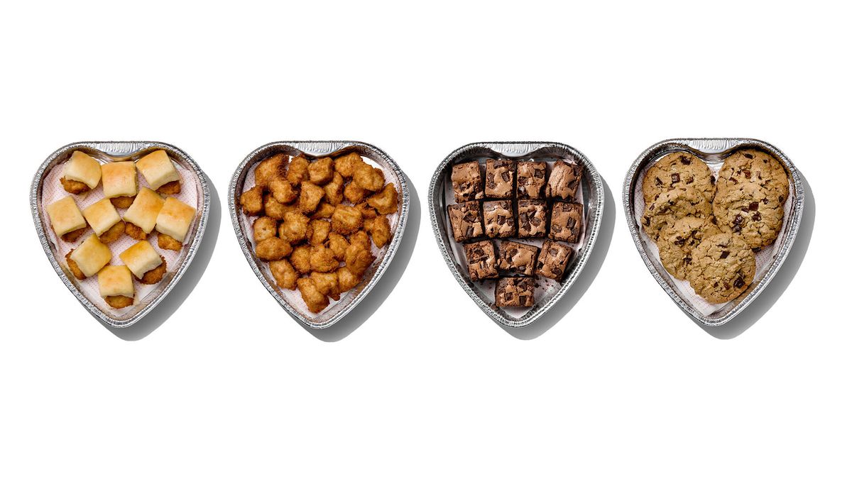 Valentine's Day Chick-fil-A Heart Trays