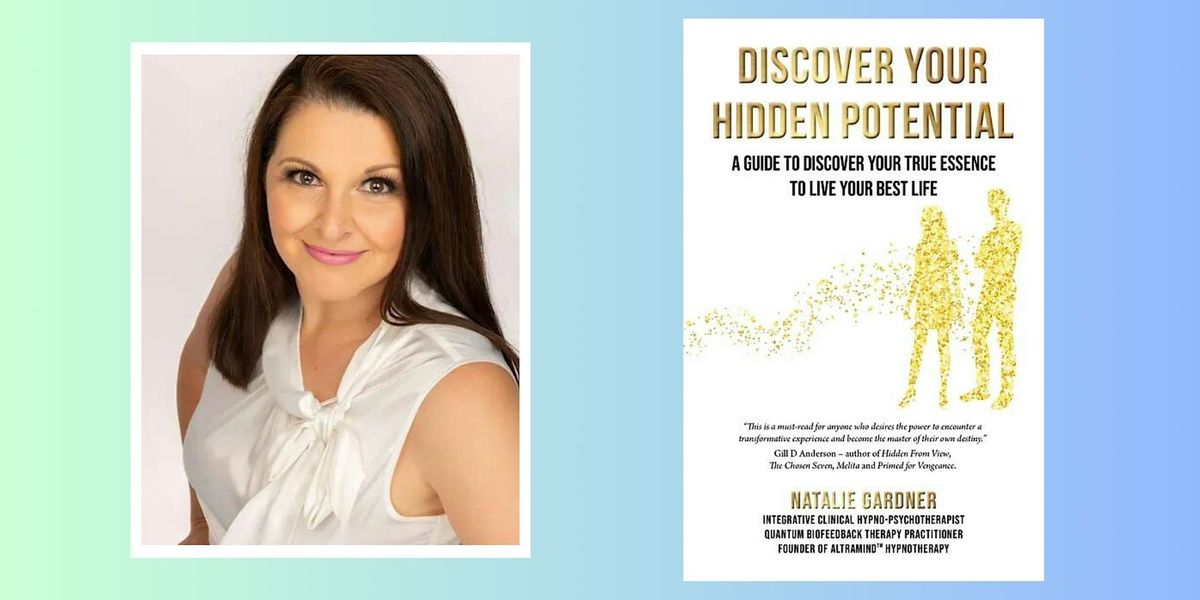 Your first Hypno-psychotherapist Author Talk with Natalie Gardner