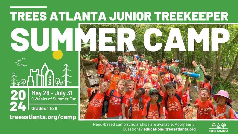 Junior TreeKeeper Summer Camp 2024 at Trees Atlanta
