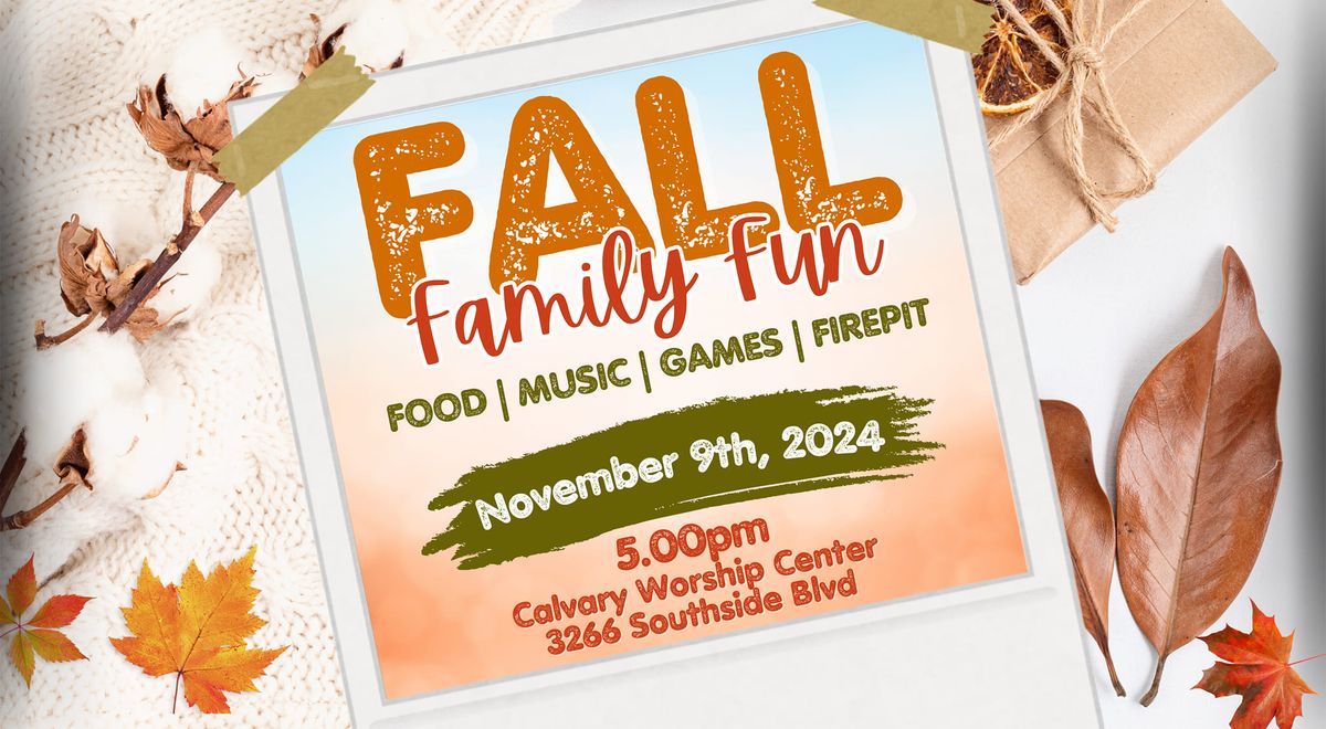 Fall Family Fun Night